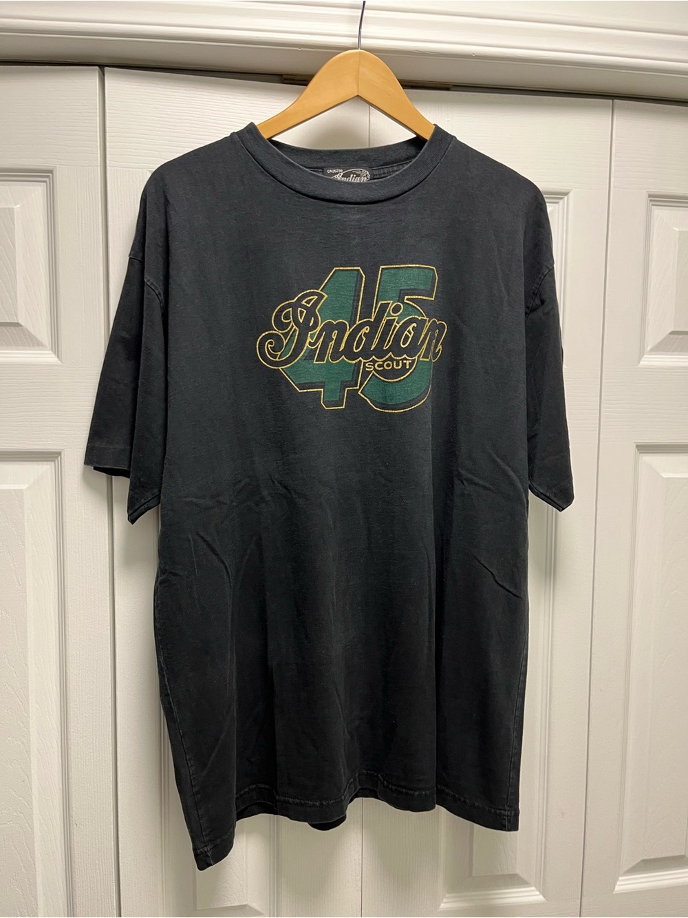 Vintage Indian Motorcycle Scout 45 Logo Short Sleeve Tee